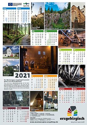 Der Welterbe-Kalender für 2021